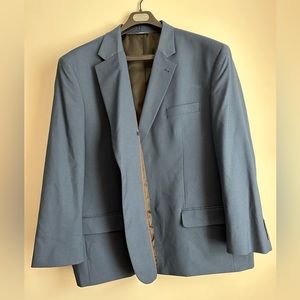 Means navy blue sport coat size 5XL